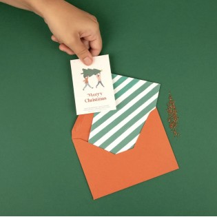 Carte à planter "Merry Christmas" - La Fabrique à Sachets 2