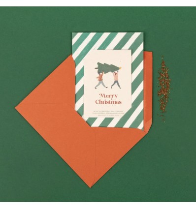 Carte à planter "Merry Christmas" - La Fabrique à Sachets