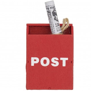 Boîte aux lettres miniature avec journal  - Rico Design