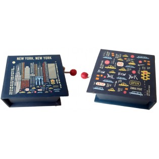 Manivelle musicale "New York New York" - Protocol