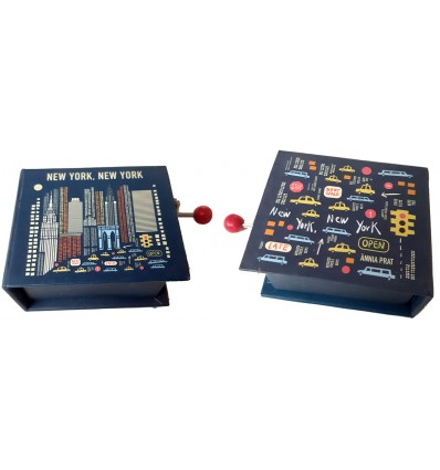 Manivelle musicale "New York New York" - Protocol