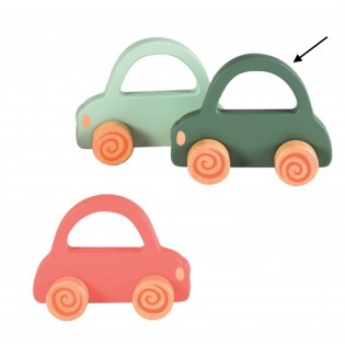 Voiture en bois vert sapin - Egmont Toys 2