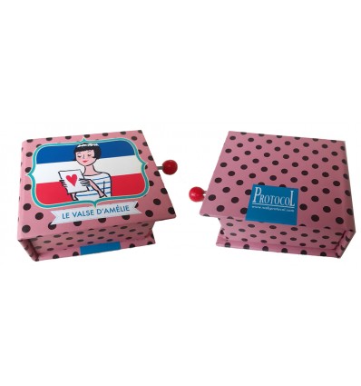 Manivelle musicale "La Valse d'Amélie" - Protocol