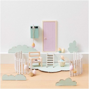 Boîte aux lettres miniature avec journal  - Rico Design 2