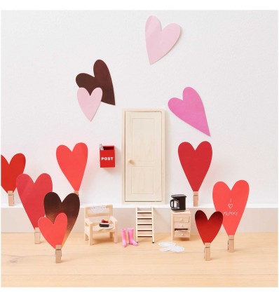 Boîte aux lettres miniature avec journal  - Rico Design