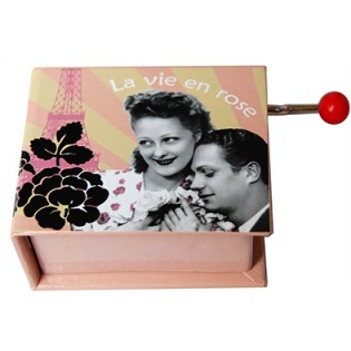 Manivelle musicale "La Vie en Rose" - Protocol