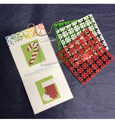 Porte-clé Individuel Noël - Pixelhobby