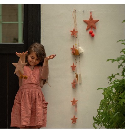 Suspension cloche en feutre Litchi - Muskhane