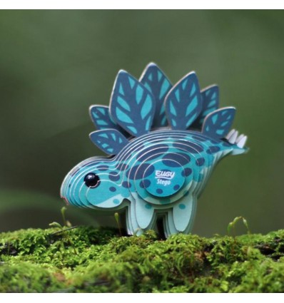 Eugy puzzle Stégosaure 3D en carton