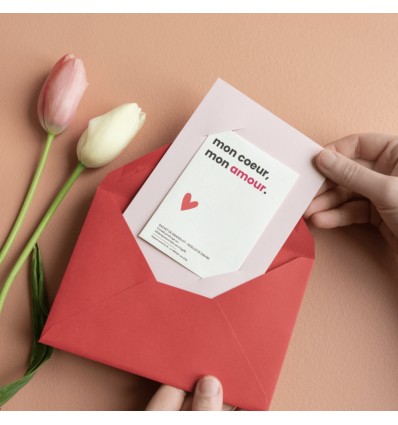 Graines à planter "Mon coeur Mon Amour" - La Fabrique à Sachets