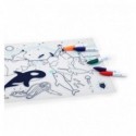 Set de table silicone Mer banquise - Super Petit