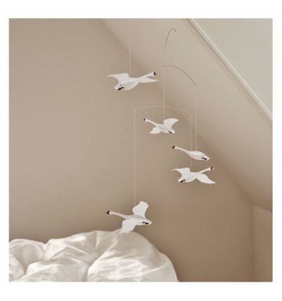 Mobile cygnes Flensted 