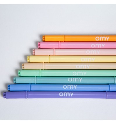 9 feutres pastel - OMY