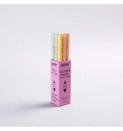 9 feutres pastel - OMY