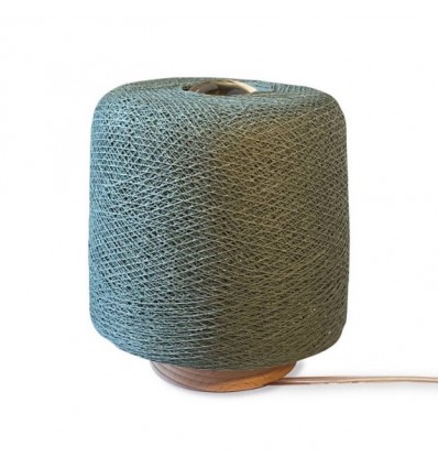 Lampe à poser Madison Vert de Gris - La Case de Cousin Paul