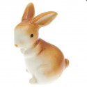 Lapin marron en porcelaine debout - Rico Design