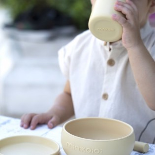 Gobelet en silicone Jaune - Minikoioi 2