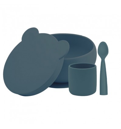 Gobelet en silicone Bleu ardoise - Minikoioi