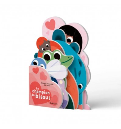 Livre Le champion des bisous - Editions Tourbillon