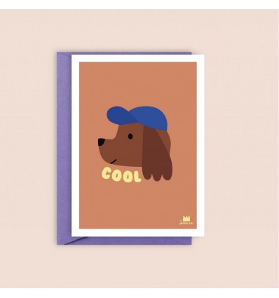 Carte Chien Cool - Ma Petite Vie
