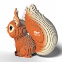 Eugy puzzle Ecureuil 3D en carton