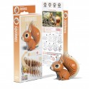 Eugy puzzle Ecureuil 3D en carton