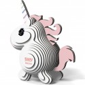 Eugy puzzle Licorne 3D en carton