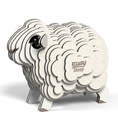 Eugy puzzle Mouton 3D en carton
