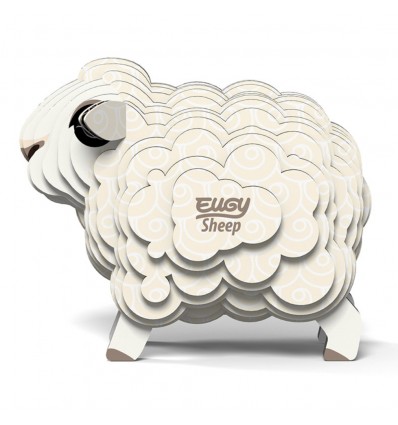 Eugy puzzle Mouton 3D en carton