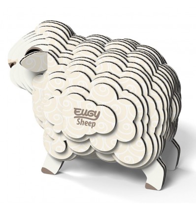 Eugy puzzle Mouton 3D en carton