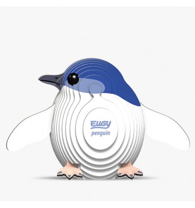 Eugy puzzle Manchot 3D en carton