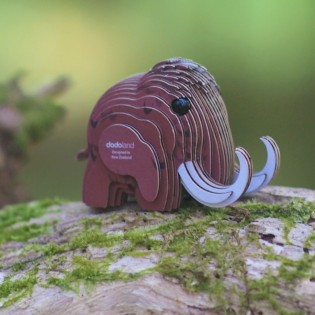 Eugy puzzle Mammouth 3D en carton