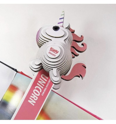 Eugy puzzle Licorne 3D en carton