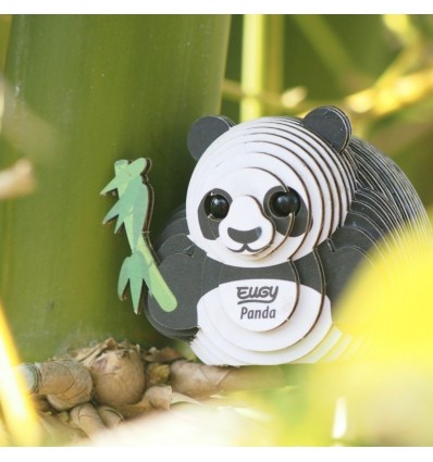 Eugy puzzle Panda 3D en carton