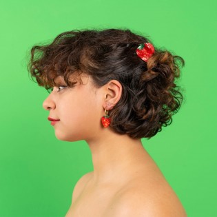 Boucles d'oreilles "Fraise" - Coucou Suzette 2