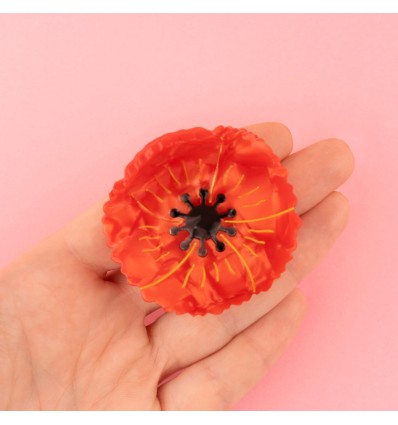 Pince à cheveux Coquelicot - Coucou Suzette