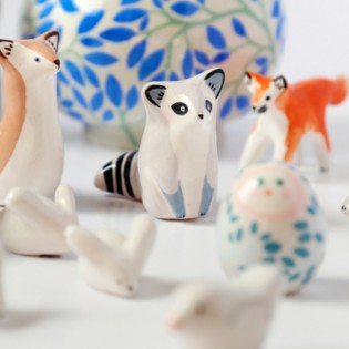 Raton laveur en céramique - Dodo Toucan 2