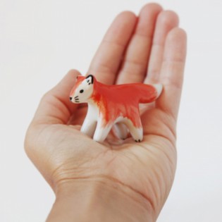 Renard en céramique - Dodo Toucan 2