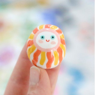 Esprit du soleil en céramique - Dodo Toucan