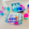 Boite bleue de 6 bougies Oeufs - Pinkstories