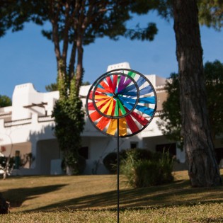 Eolienne double Roue Magique - Colours in Motion 2