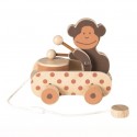 Jouet à tirer Paulo le singe - Egmont Toys