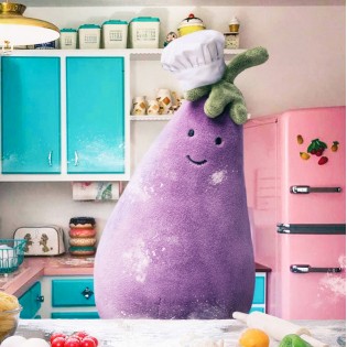 Peluche Vivacious Aubergine - Jellycat