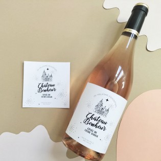 Etiquette annonce grossesse Tonton - Pamela Loops