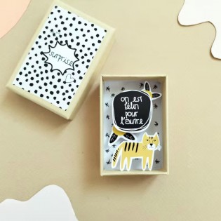 Boite à message "On est félin pour l'autre" - Pamela Loops