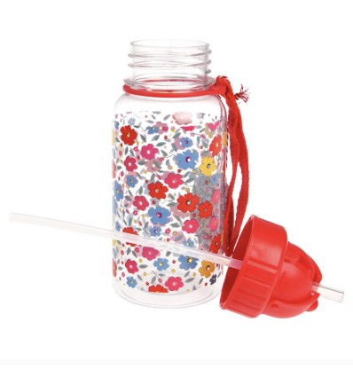 Petite gourde Tilde fleurs 500 ml - Rex London