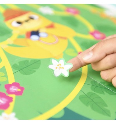 Poster créatif Jungle 150 stickers - Poppik