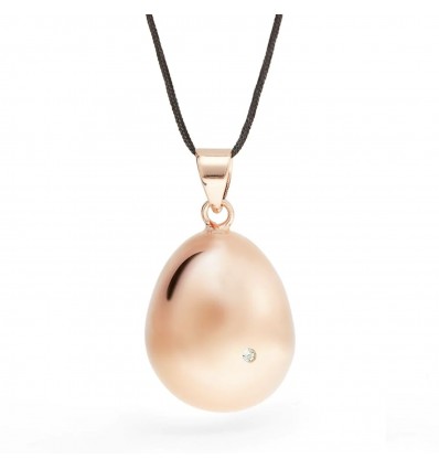 Bola de grossesse Egg Or Rose - Cache Coeur