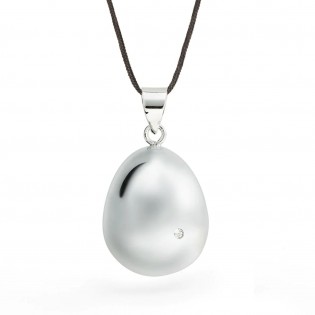 Bola de grossesse Egg Argent - Cache Coeur
