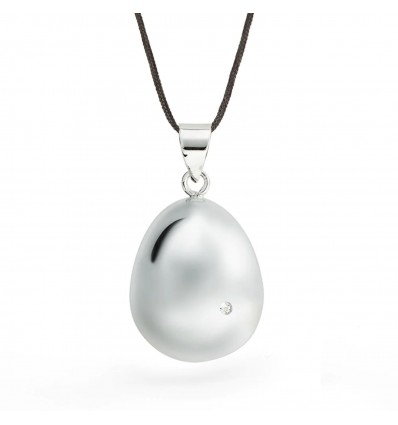 Bola de grossesse Egg Argent - Cache Coeur